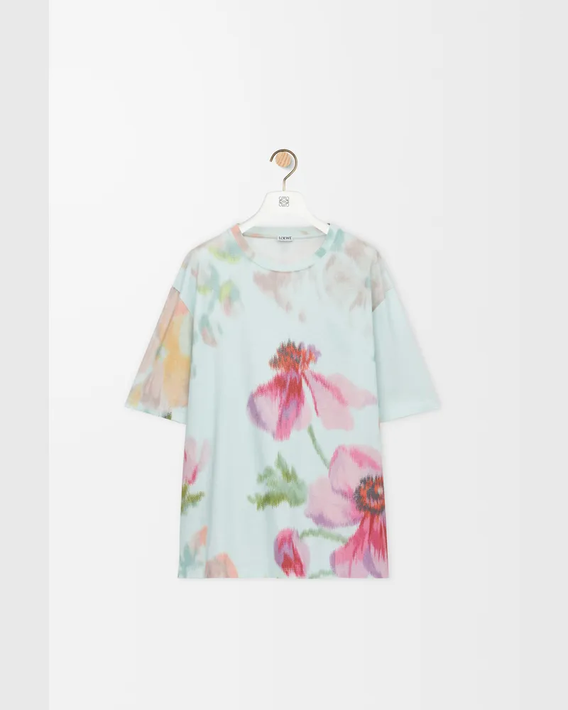Loewe Loose Fit T-shirt In Cotton Size Hombre Light