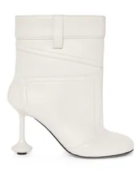 Loewe Luxury Toy ankle bootie in nappa lambskin Anthurium