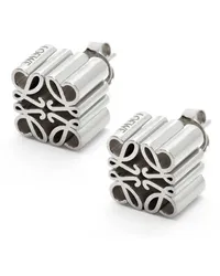 Loewe Luxury Anagram stud earrings in sterling silver Silver