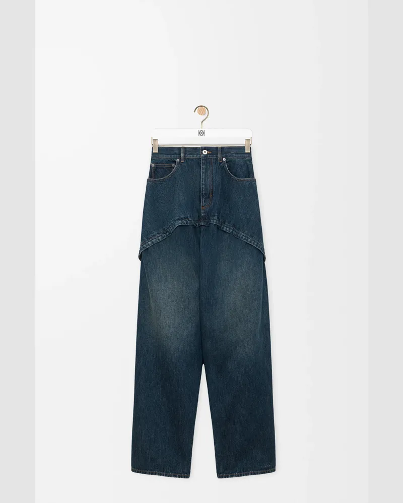 Loewe Jeans In Denim Size Mujer Dark