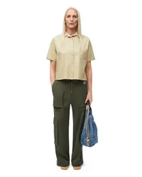 Loewe Luxury Cargo trousers in technical jersey Tea