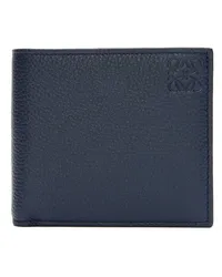 Loewe Luxury Bifold coin wallet in soft grained calfskin Deep