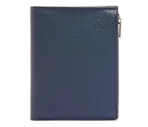 Luxury Slim compact wallet in soft grained calfskin
