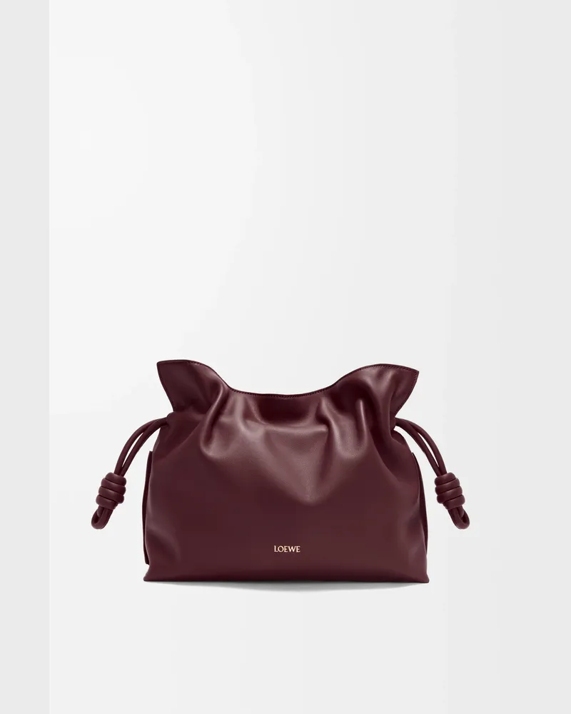Loewe Medium Flamenco Clutch In Nappa Leather skin Mujer Dark