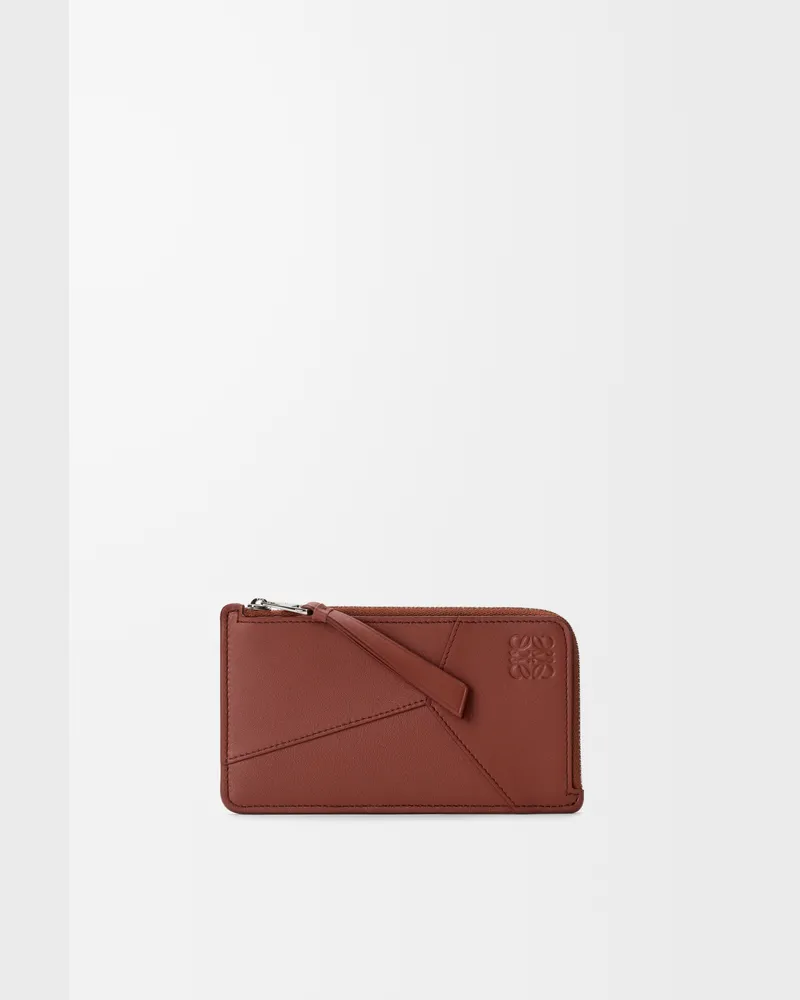 Loewe Puzzle Long Coin Cardholder In Leather skin Hombre Tomette