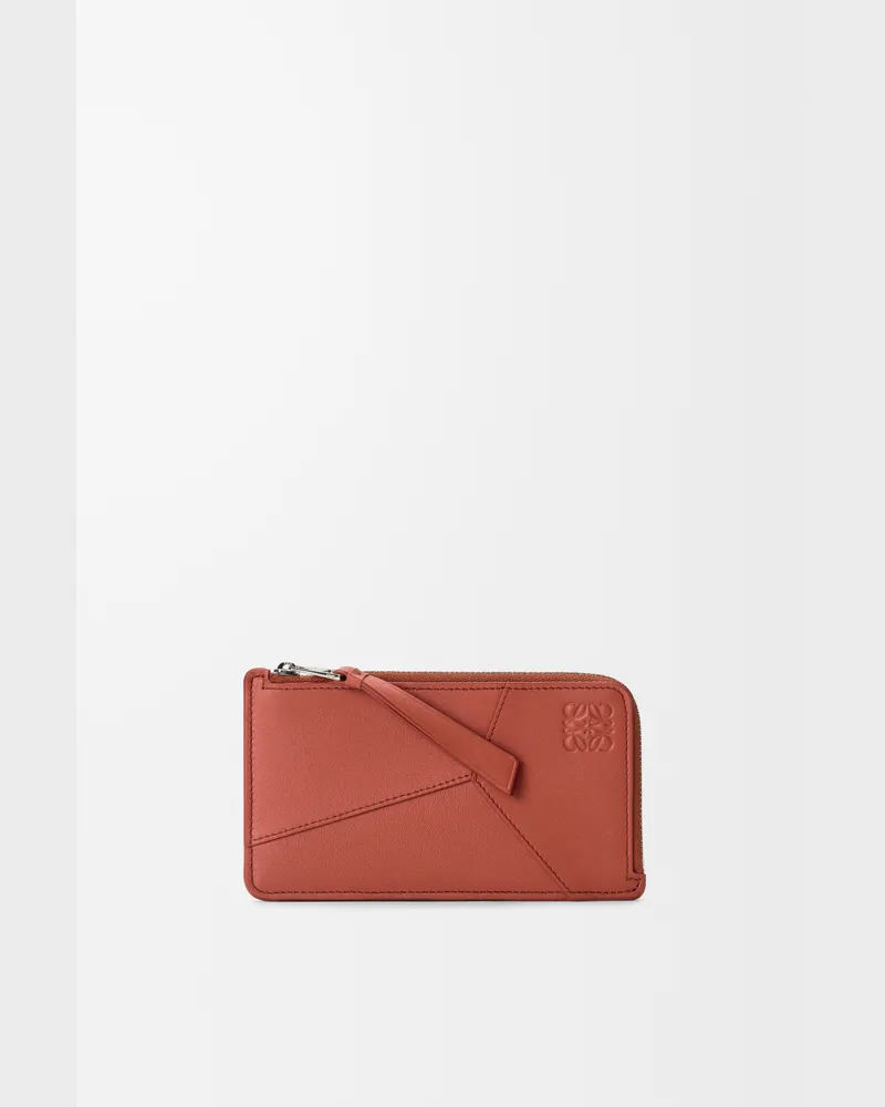 Loewe Puzzle Long Coin Cardholder In Leather skin Hombre Tomette