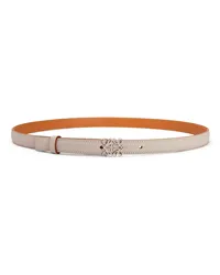 Loewe Luxury Anagram belt in pebble grain calfskin Light