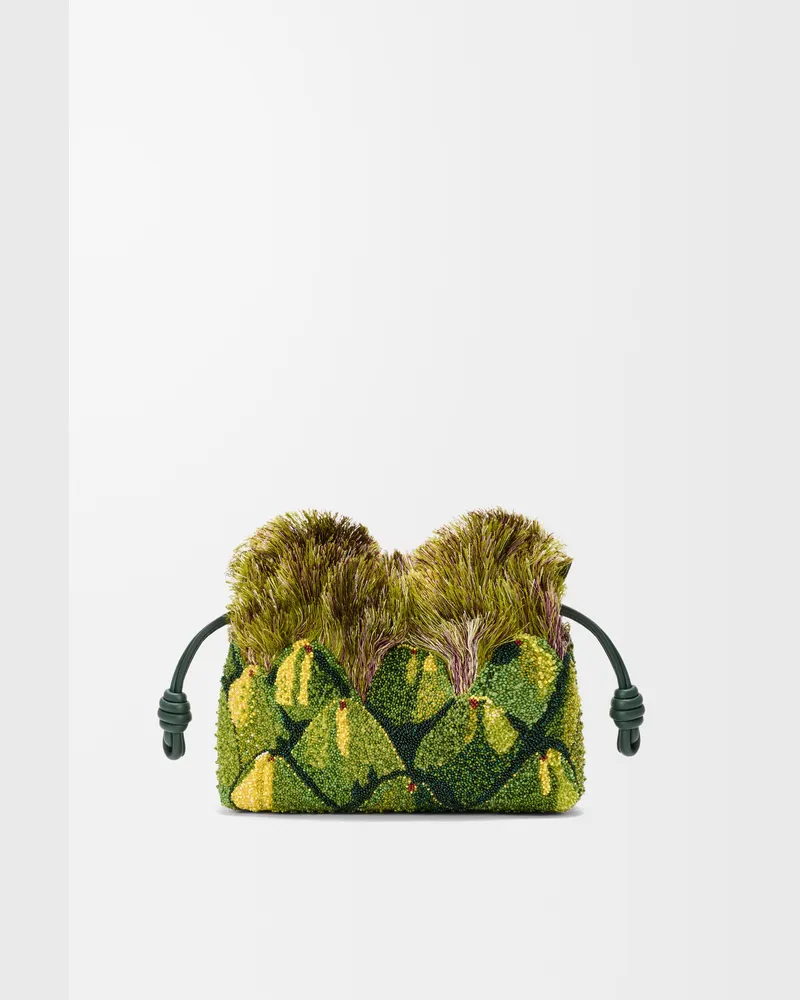 Loewe Mini Flamenco Clutch Beaded Mujer Spring