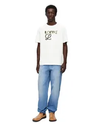 Loewe Luxury Relaxed fit T-shirt in cotton White