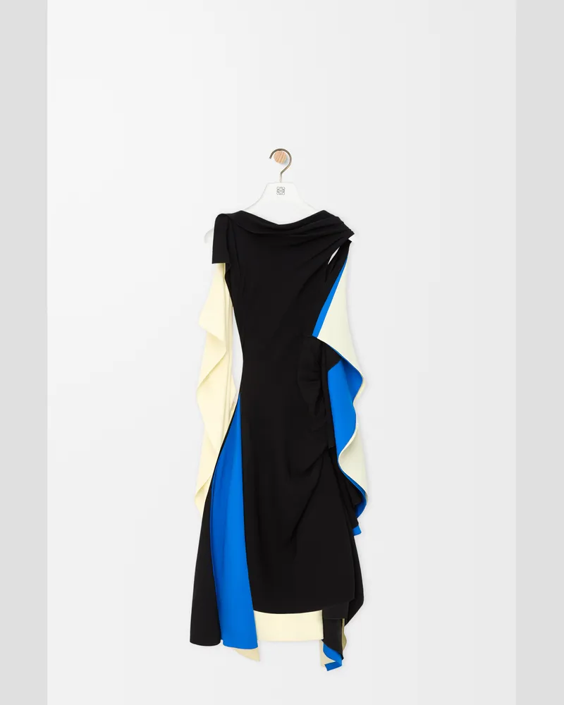 Loewe Dress In Stretch Viscose Size Mujer Black