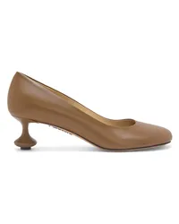 Loewe Luxury Toy pump in goatskin Hay