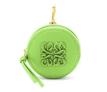 Luxury Inflated Anagram cookie charm in silk calfskin