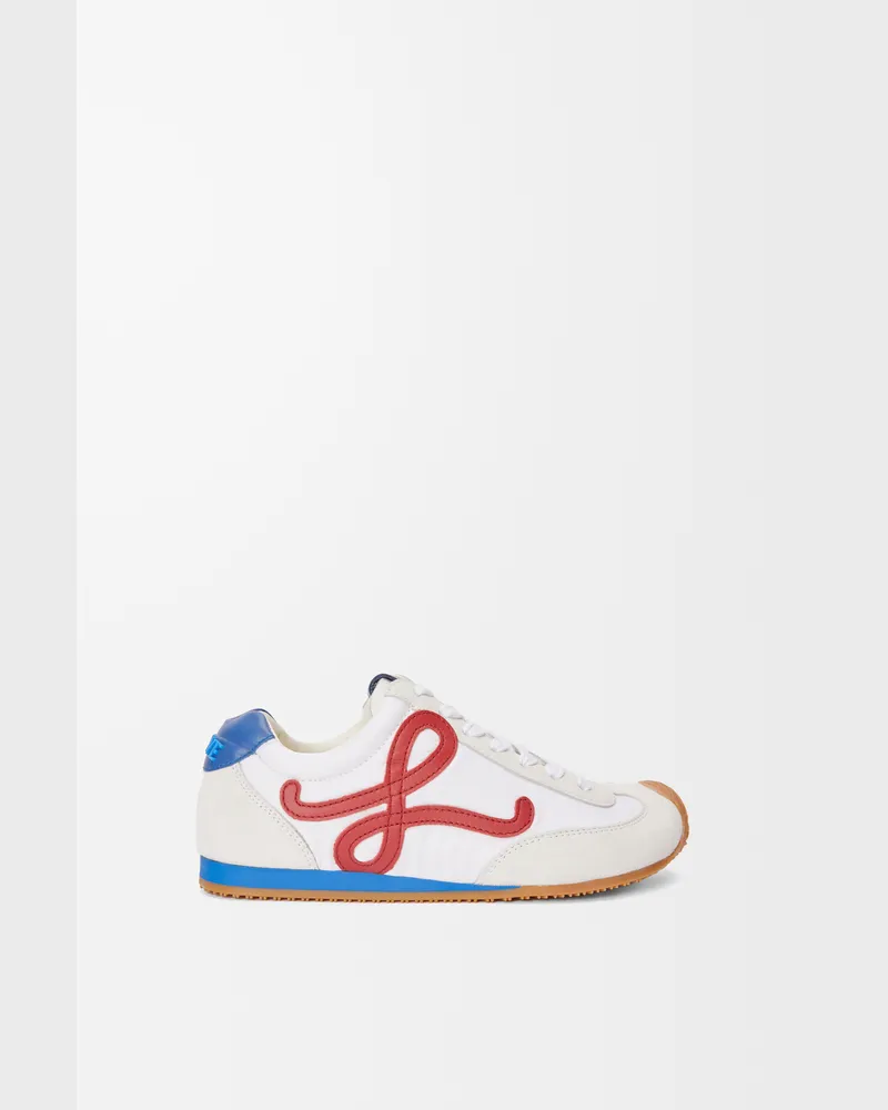 Loewe Ballet Runner 2.0 In Nylon And Leather skin Size Mujer White