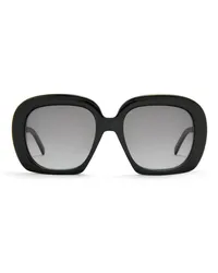 Loewe Luxury Square halfmoon sunglasses Black