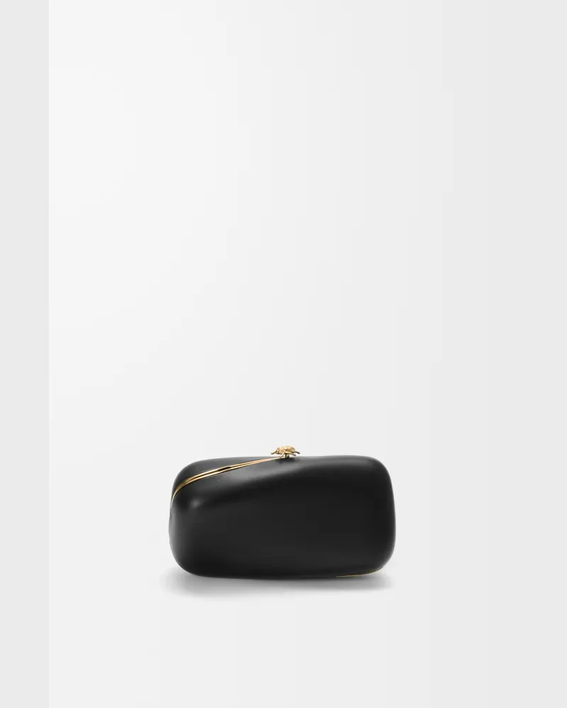 Loewe Twisted Minaudiere In Nappa Lambskin Mujer Black