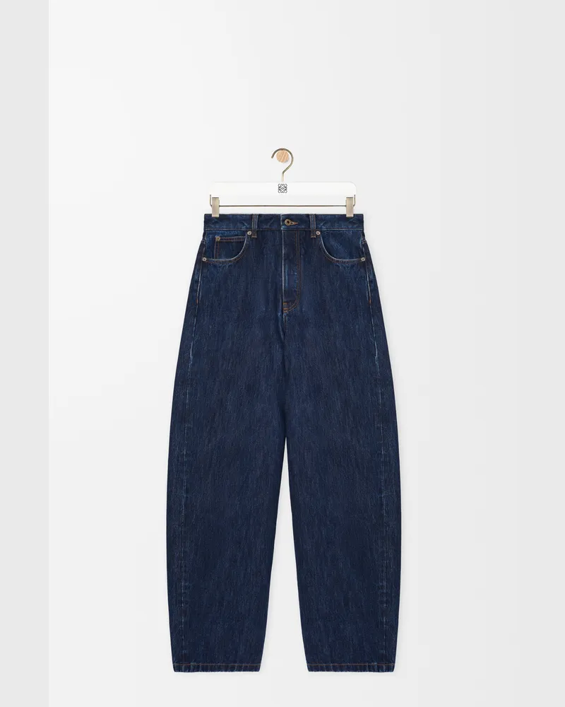 Loewe Jeans In Cotton Size Hombre Raw