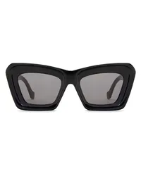 Loewe Luxury Beveled Cateye sunglasses Black