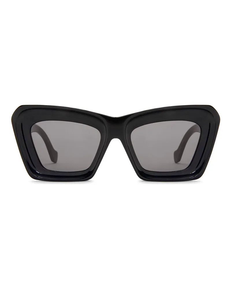 Loewe Luxury Beveled Cateye sunglasses Black