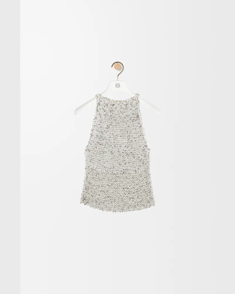 Loewe Top In Cotton Blend Size Mujer White