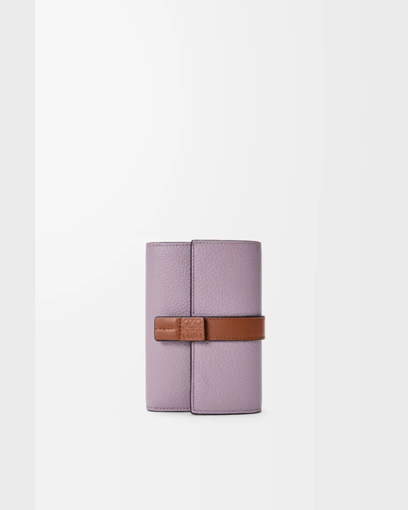 Loewe Small Vertical Wallet In Soft Grained Leather skin Mujer Dirty