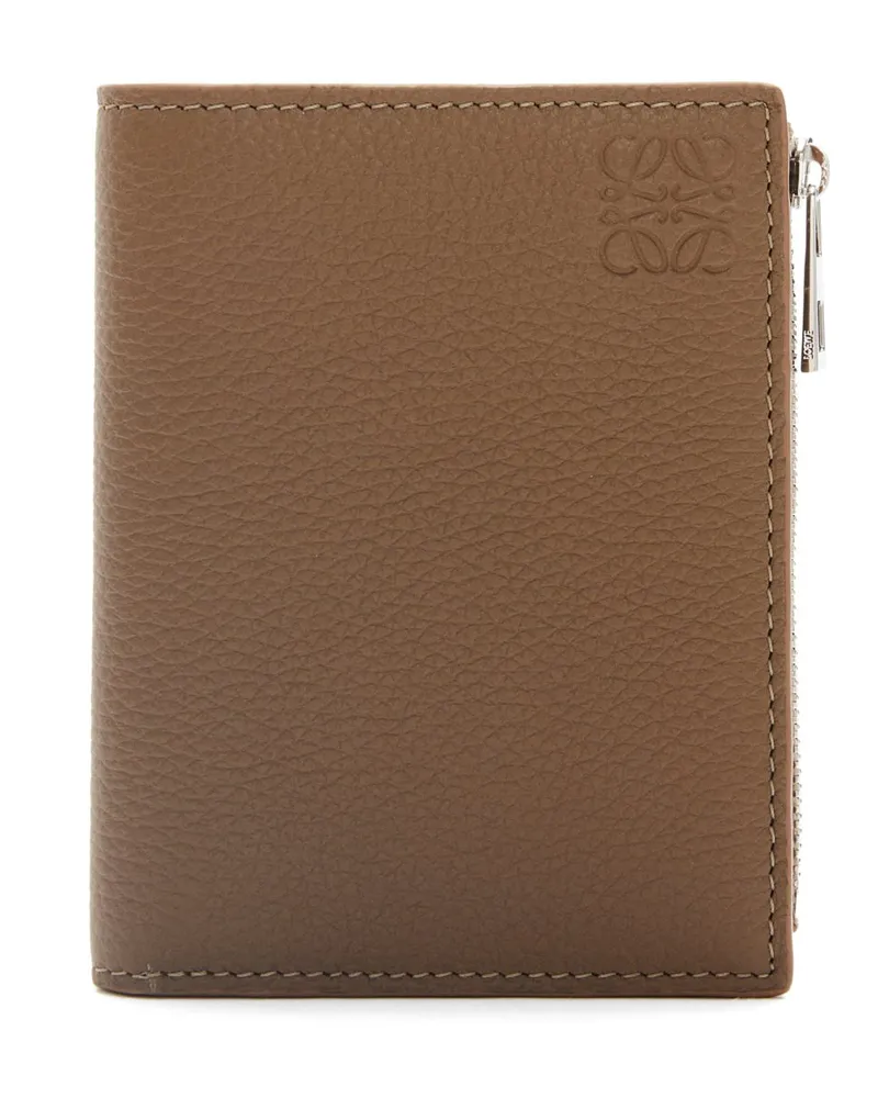 Loewe Luxury Slim compact wallet in soft grained calfskin Winter