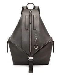 Loewe Luxury Convertible backpack in classic calfskin Dark