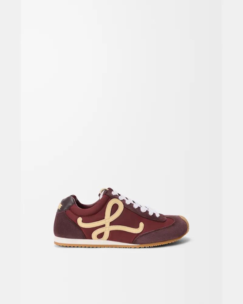 Loewe Ballet Runner 2.0 In Nylon And Leather skin Size Mujer Copper