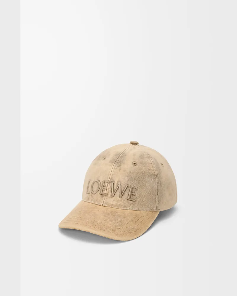 Loewe Loewe Cap In Denim Size Mujer White