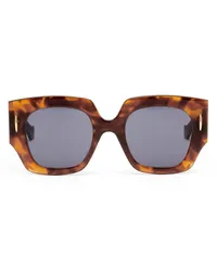 Loewe Luxury Square Screen sunglasses in acetate Havana