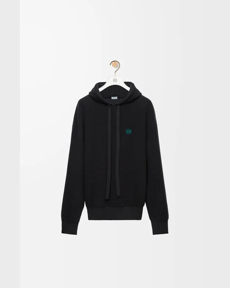 Loewe Luxury Hoodie in wool Black