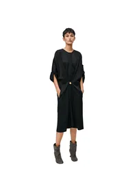 Loewe Luxury Pebble dress in viscose Black