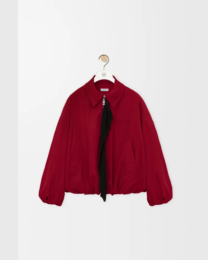 Loewe Jacket In Technical Fabric Size Mujer Red