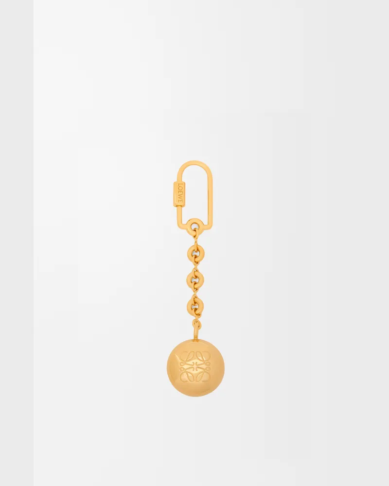 Loewe Pebble Keyring Mujer Gold