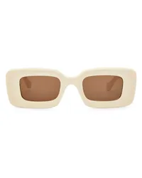 Loewe Luxury Rectangular sunglasses Ivory