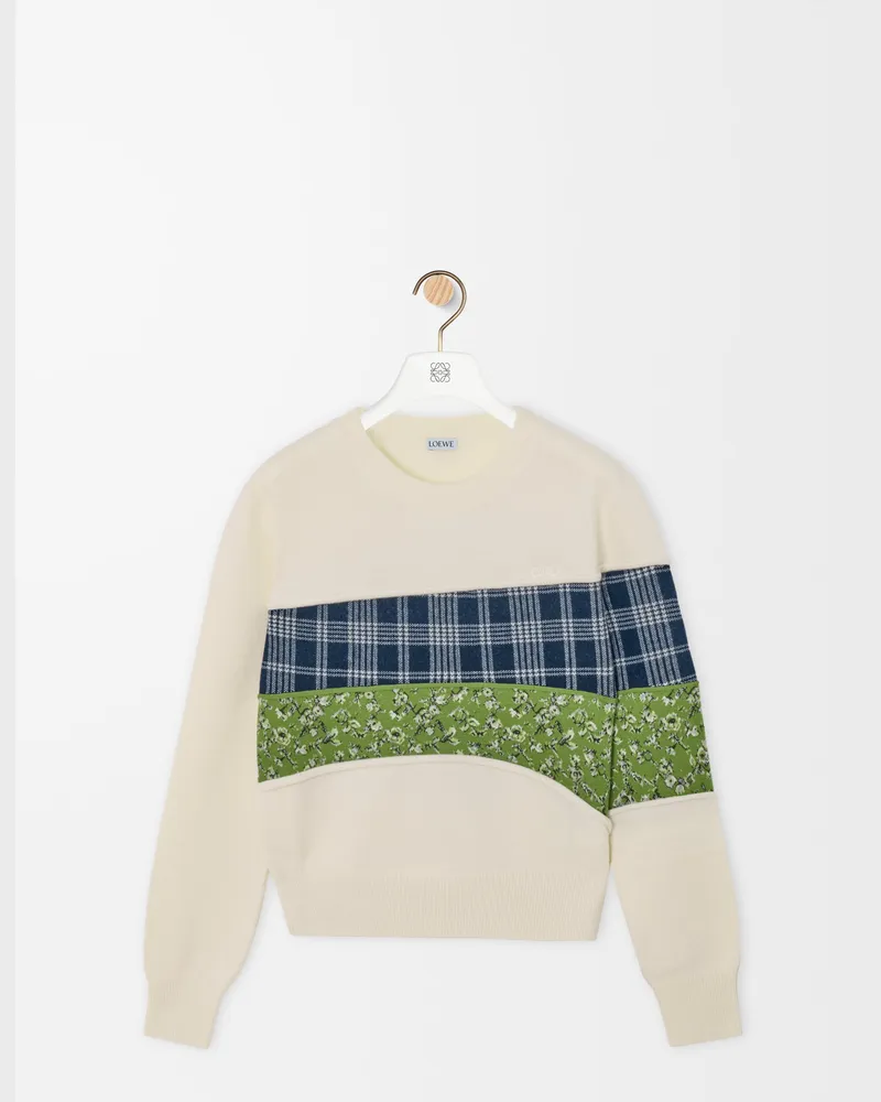 Loewe Sweater In Wool Size Mujer White
