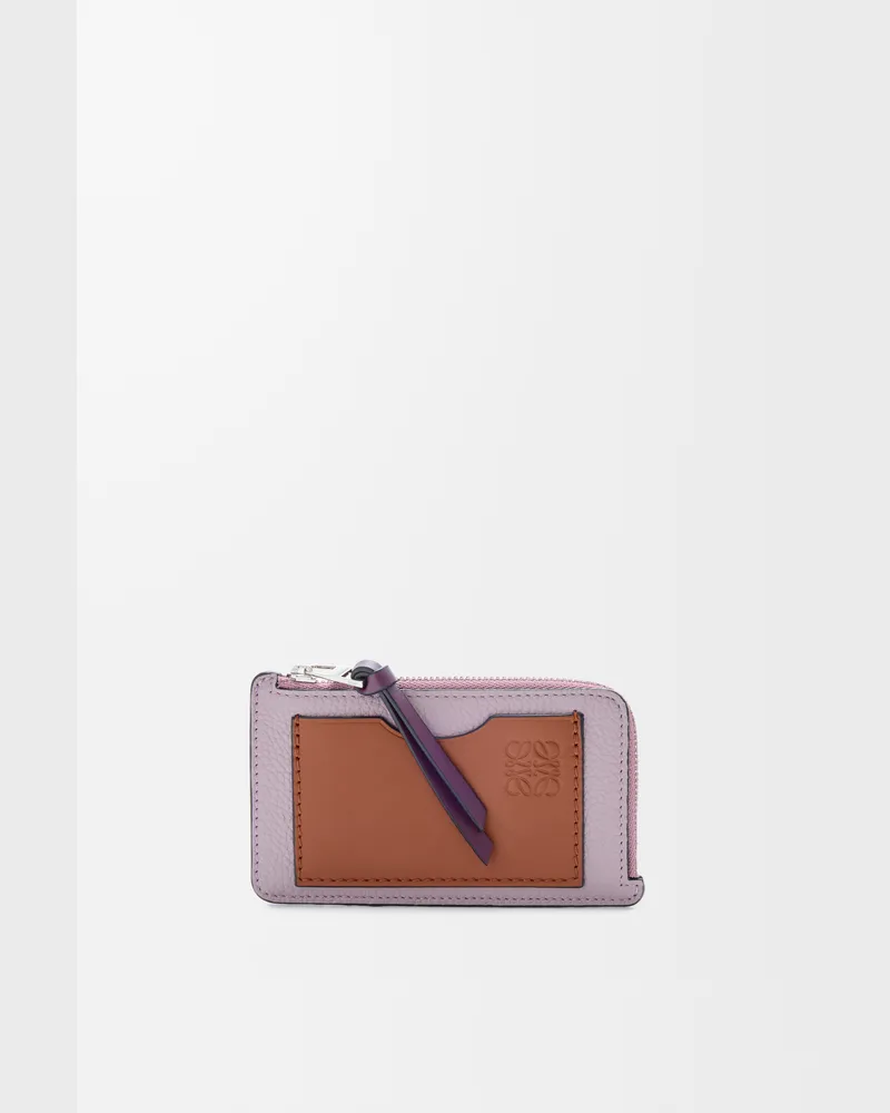 Loewe Coin Cardholder In Soft Grained Leather skin Mujer Dirty