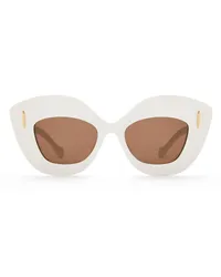 Loewe Luxury Retro Screen sunglasses White