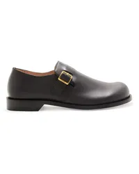 Loewe Luxury Campo buckle derby in calfskin Dark