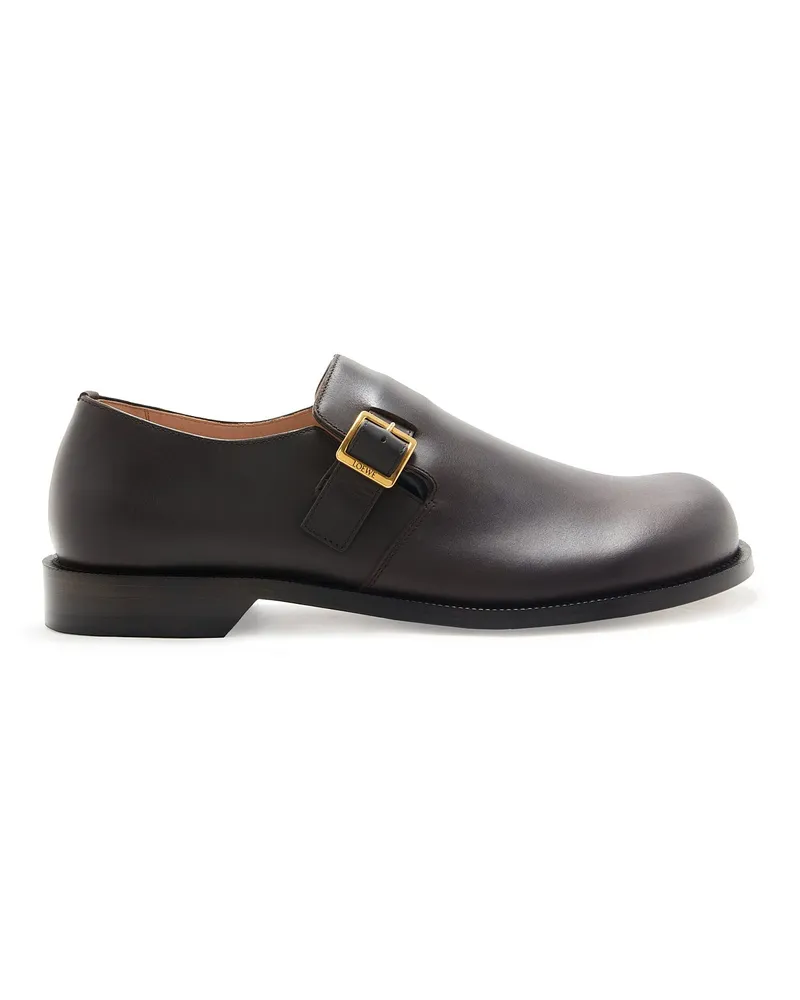 Loewe Luxury Campo buckle derby in calfskin Dark