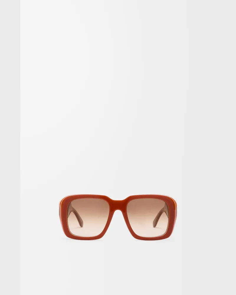 Loewe Sierra Square Sunglasses Mujer Rust