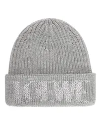 Loewe Luxury  beanie in wool Grey