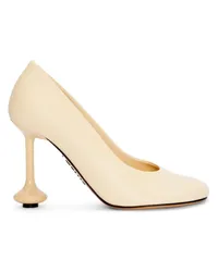 Loewe Luxury Toy pump in goatskin Oat