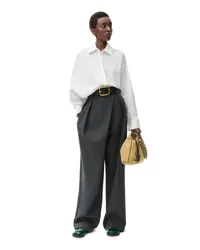 Loewe Luxury Draped shirt in cotton White