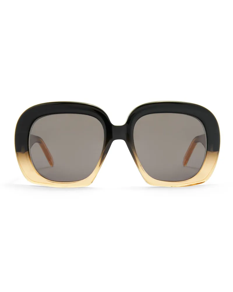 Loewe Luxury Square halfmoon sunglasses Gradient