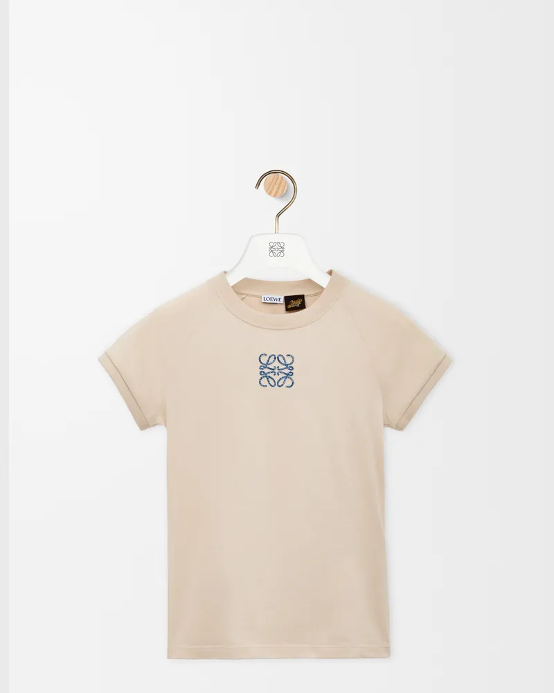 Loewe Small Fit T-shirt In Cotton Size Mujer Light