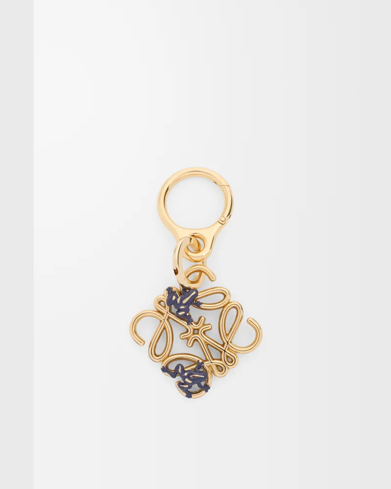 Loewe Frog Anagram Charm Mujer Gold