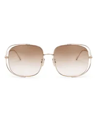 Loewe Luxury Cutout Square sunglasses Gradient