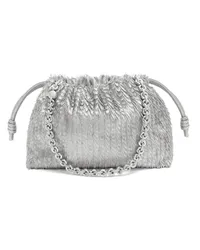 Loewe Luxury Flamenco Purse in nappa calfskin Silver