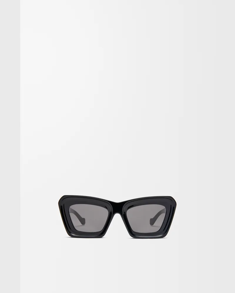 Loewe Beveled Cateye Sunglasses Mujer Black