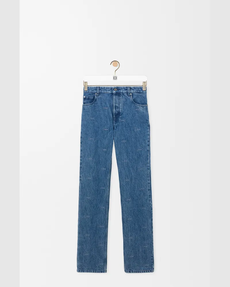 Loewe Jeans In Denim Size Hombre Denim